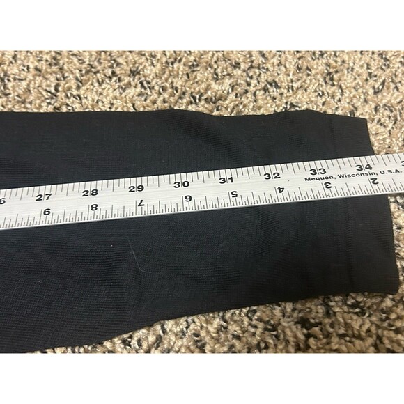 Spring + Mercer‎ Black Collared Polo Long Sleeve Geometric Shirt Pullover XL - Picture 5 of 5